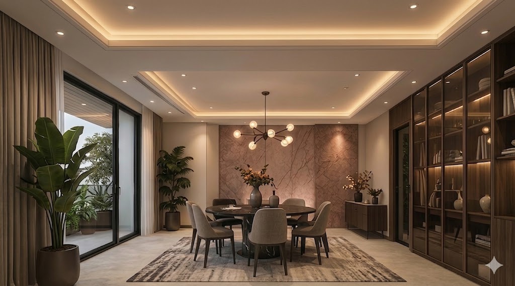 Designer Dining Space